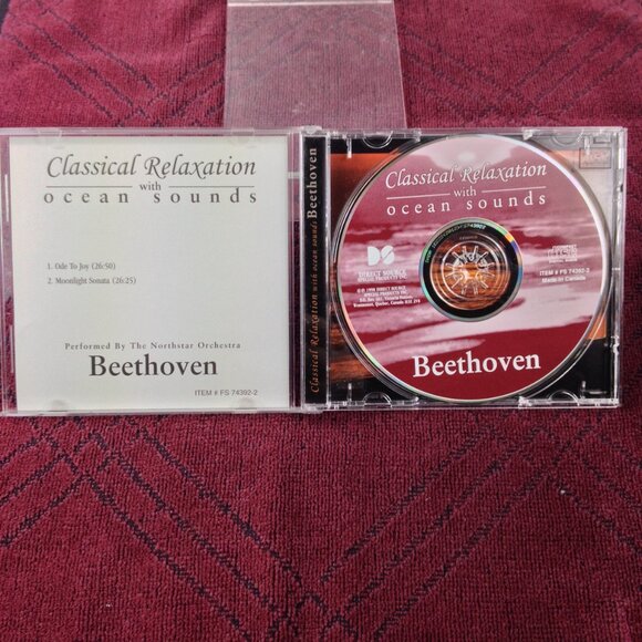 Beethoven Classical Relaxation with Ocean Sounds - 1998 - CD - Used - Picture 3 of 3